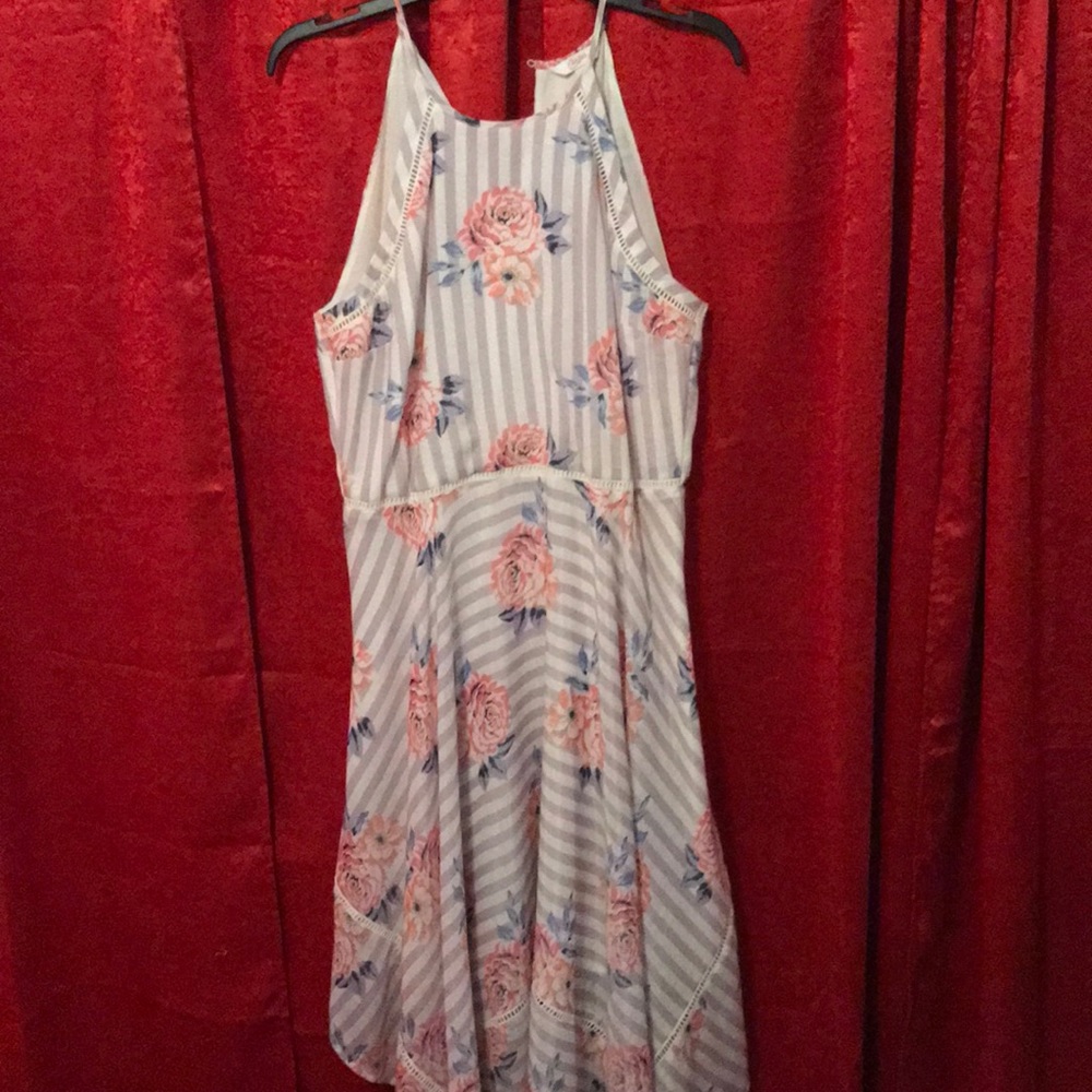 Halter style maxi dress